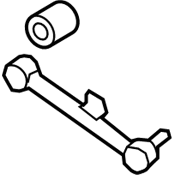 55250-3J010 Hyundai Arm Assembly-Rear Assist,LH Illustration 1 of 1