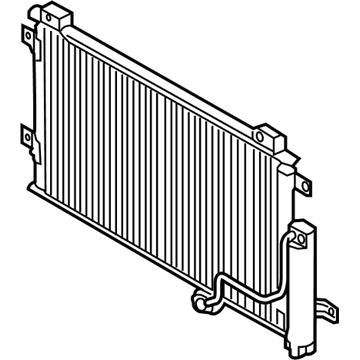 Hyundai Ioniq A/C Condenser - 97606-G7500