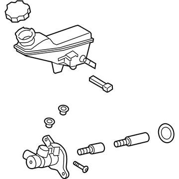 Hyundai Brake Master Cylinder - 58510-J9200