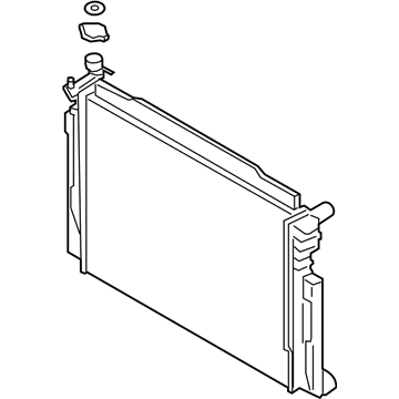 Hyundai Genesis G70 Radiator - 25310-J5160