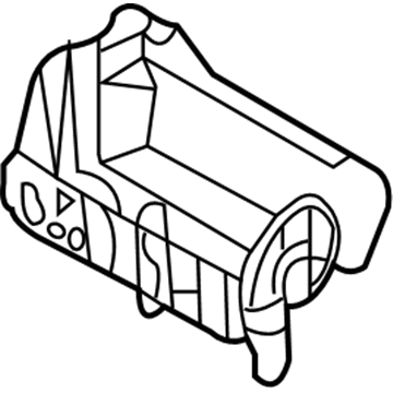 Hyundai 97136-4D000 Case-Heater & Evaporator,Lower