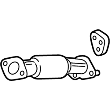 2013 Hyundai Tucson Muffler - 28610-2S150