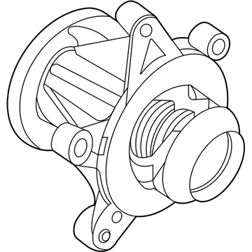 2022 Hyundai Accent Water Pump - 25100-2M020