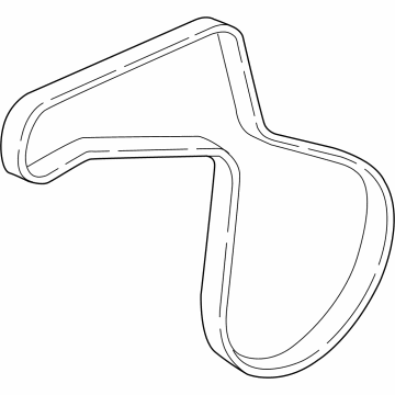 2023 Hyundai Sonata Hybrid Drive Belt - 25212-2J600