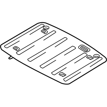 Hyundai 85720-2E000-DD Trim Assembly-Load Floor