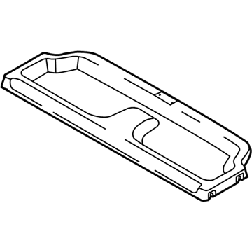 08180-2E600-J9 Hyundai Screen Assembly-Cargo Illustration 1 of 1