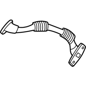 Hyundai 28245-3N101 PIPE ASSY-OIL DRAIN, LH