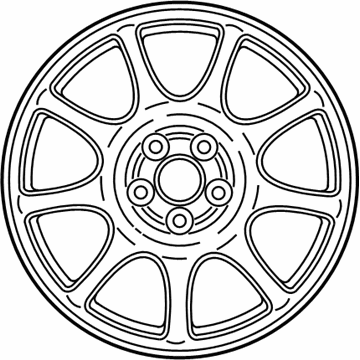 Hyundai 52910-B1800 18X4 Compact Spare Wheel