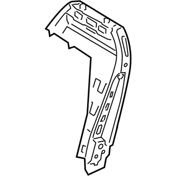 Hyundai 88301-2H000 Frame Assembly-Front Seat Back PASSEN