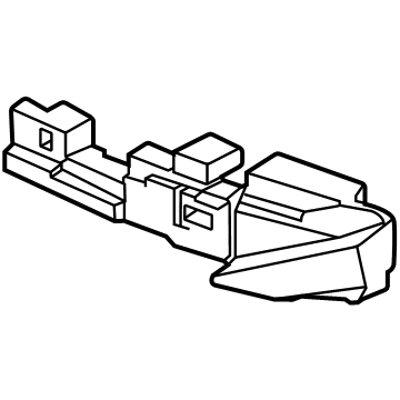 Hyundai 86521-L0400 ABSORBER-Front Bumper Energy,L