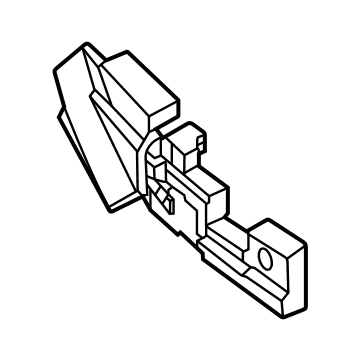 Hyundai 86524-L0400 ABSORBER-Front Bumper Energy,R