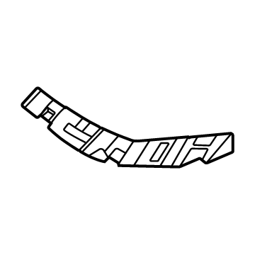 Hyundai 865B1-L0400 Bracket-FR Bumper SUPT UPR Ctr