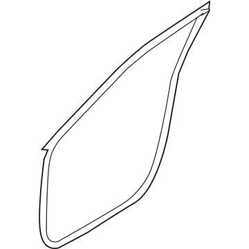 2006 Hyundai Santa Fe Weather Strip - 82140-0W000