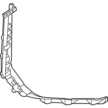 Hyundai 92157-S8500 BRACKET-H/LAMP MTG SUPT,LH