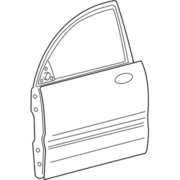 Hyundai 76003-26100 Panel Assembly-Front Door,LH