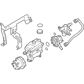 Hyundai 25429-KL500 RESERVOIR & HOSE ASSY