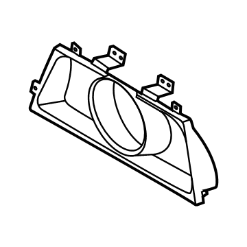 Hyundai 84830-AA000-4X Panel Assembly-Cluster Facia