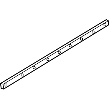 Hyundai 83341-4D000 Weatherstrip-Rear Door Belt Inside,RH