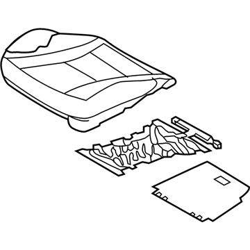 Hyundai Elantra GT Seat Cushion - 88200-A5000-SGC