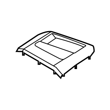 Hyundai 84775-GI100-NNB COVER ASSY-HEAD UP DISPLAY