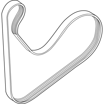 2021 Hyundai Venue Drive Belt - 25212-2M000
