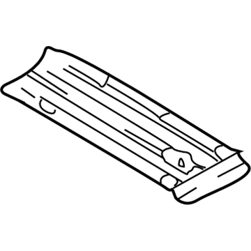Hyundai 67124-2D000 Rail-Roof Center