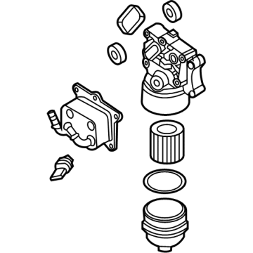 Hyundai Sonata Coolant Filter - 26300-2M820
