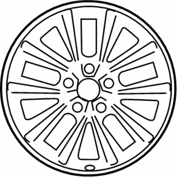 2009 Hyundai Azera Spare Wheel - 52910-3L210