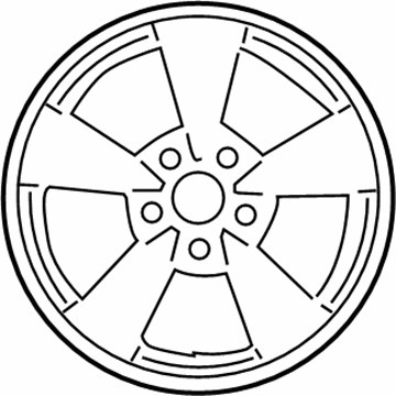 2009 Hyundai Azera Spare Wheel - 52910-3L110