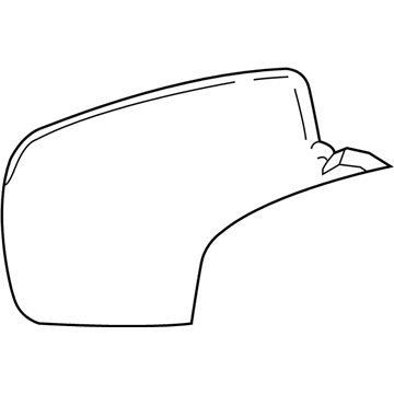 Hyundai Tiburon Car Mirror - 87621-2C350