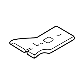 Hyundai 97365-AA000 DUCT-REAR HEATING RR,LH