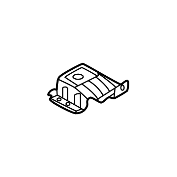 Hyundai 65165-DS000 BRKT ASSY-FR SEAT RR OTR MTG,R
