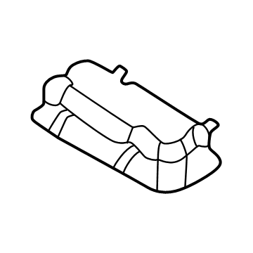 Hyundai 95740-N9000-MMH Sensor Assembly-RR OCCUPANT Alert