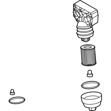 Hyundai 26310-2S000 Oil Filter Assembly