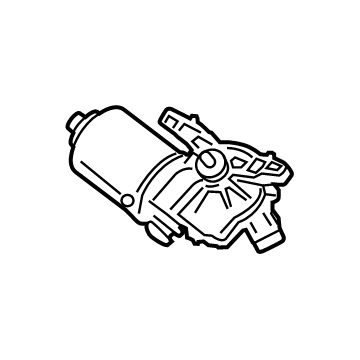 Hyundai 98110-G5000 Motor Assembly-Windshield WIPER