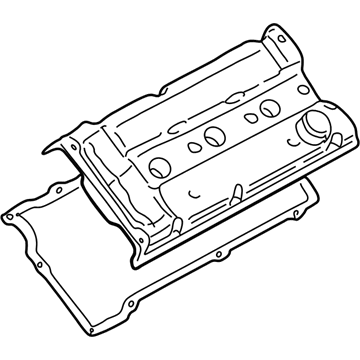 Hyundai 22420-37110 Cover Assembly-Rocker,RH
