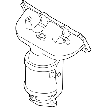 Hyundai 28510-3CCJ0 Exhaust Manifold Catalytic Assembly, Right