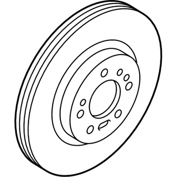 2021 Hyundai Genesis G70 Brake Disc - 51712-J5500