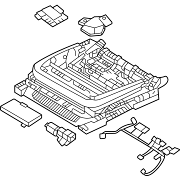 Hyundai 88210-JI041 TRACK ASSY-RH