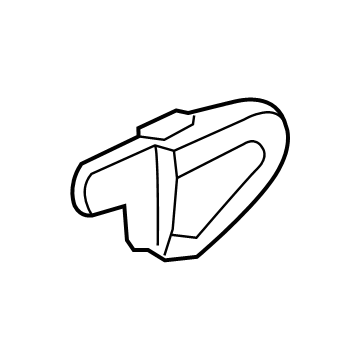 Hyundai 88041-JI000-NNB SHIELD COVER-FR SEAT INR,RH