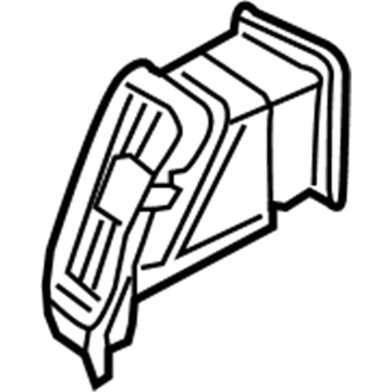 Hyundai 97410-3K500 Duct Assembly-Center Air Ventilator,LH