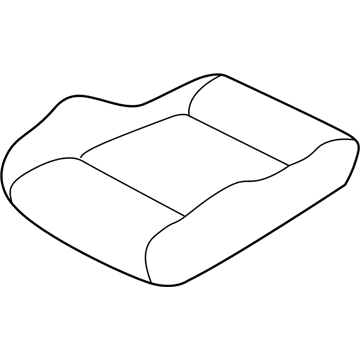 2002 Hyundai Tiburon Seat Cover - 88260-2C100-EBT