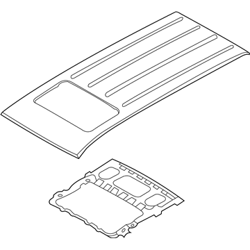 Hyundai 67111-4D521 Panel-Roof