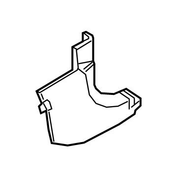 Hyundai 85824-CW000-NNB Trim Assembly-Cowl Side RH