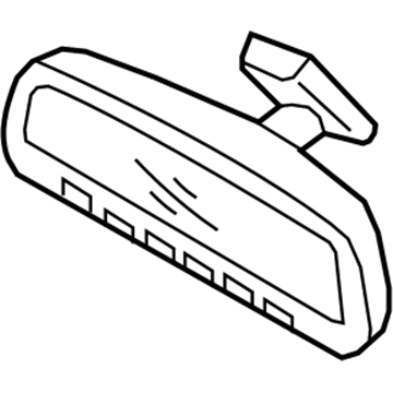 Hyundai Genesis G70 Car Mirror - 85101-G9000