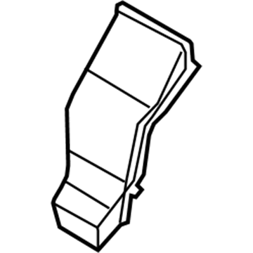 Hyundai 97450-0W000 Duct Assembly-Rear Ventilator