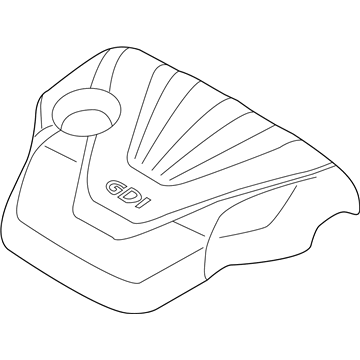 2016 Hyundai Tucson Engine Cover - 29240-2B920
