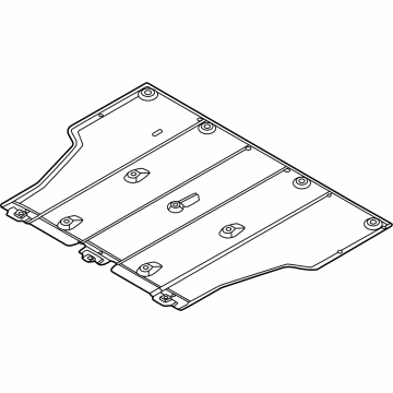 Hyundai 29140-JI000 UNDER COVER,REAR