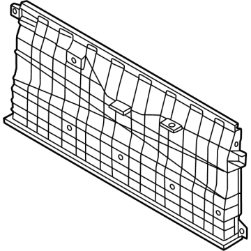 Hyundai 29135-JI000 GUARD-AIR