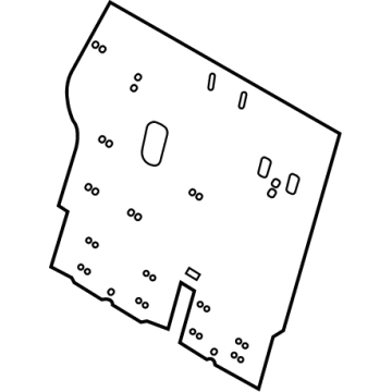 Hyundai 89981-P0020 Board Assembly-2RD Seat Back,RH